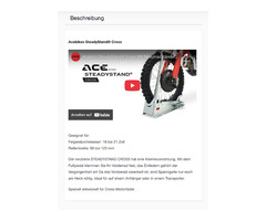 Ständer Steady Stand Cross  18“-21“ - 3