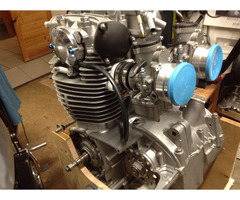 Seeley MK4 Rennmaschine, Yamaha XS 650 tuned 750, neu aufgebaut - 4