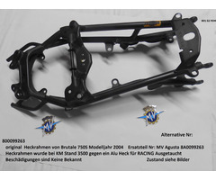 MV Agusta   Rahmenheck  Modelle Brutale 750S + 910S