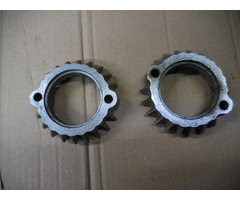 Honda CB 450 K , Auspuffschellen Kronenmutter Krümmerschellen - 2