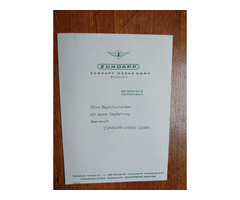 Zündapp Norma, Literatur direkt vom Werk