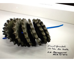 FRONT AND REAR SPROCKETS