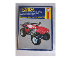Haynes Manual for Honda TRX300 Shaft Drive ATV/Quads workshop/service