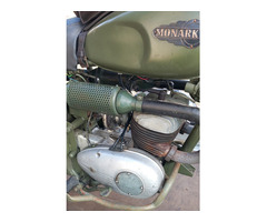 Monark M550 Military Bj. 1954 mit JLO-Twin 250 ccm steht zu Verkauf! - 2