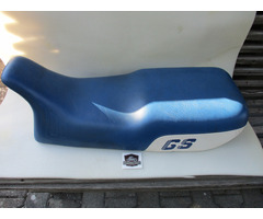 Doppelsitzbank R80GS,100GS 1987-1990 blau/weiß