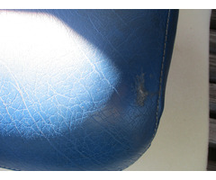 Doppelsitzbank R80GS,100GS 1987-1990 blau/weiß - 2