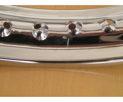 Neue Radelli Stahlfelge verchromt 2,15x18 - 2