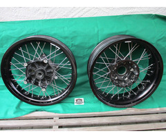 Ein Satz Speichenräder schwarz für BMW R9T K21 (2013-2015) - 2