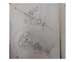 Suzuki RG500B III  rearwheel bearings - 4