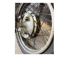 Hintenrad HONDA CB 72 77 Duplex bremse