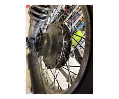 Hintenrad HONDA CB 72 77 Duplex bremse - 4