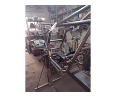 Suzuki TR 750 Frame Replica. - 5