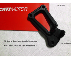 Für diverse DUCATI  600-750-900SS ab 1991>Fußrastenplatte hinten links - 2