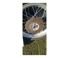 Yamaha TZ achterwiel  compleet