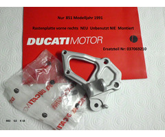 DUCATI 851-91 Rasterplatte vorne links (left)+ 907ie NUOVO