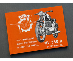 MV AGUSTA 350 B Electronica Handbuch Manual Uso e Manutenzione