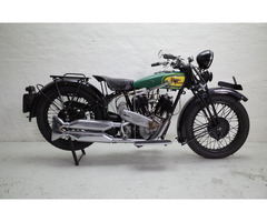 1930 Royal Enfield Model K. Matching numbers. Restored.