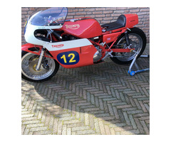 TRIUMPH ROB NORTH TRIPLE.750CC 1980.ORIGINALE RACER...