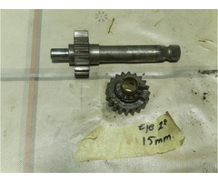 Ducati starter shaft and pinion 125 175 200 250