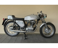 Ducati 350 Desmo "Silver Shotgun"