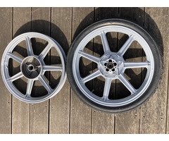 Hercules Ultra Radsatz, silber, Top Zustand - 2