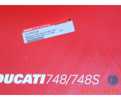 DUCATI WORKSHOP MAN. 748-748S NEU-Unbenutzt GER+FR.