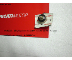 Ducati 748-916 HR Bolzen-Dämpfergummi NEU Set 2Stück