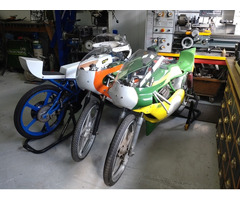 50cc Renners: Kreidler, Sachs und Minarelli.