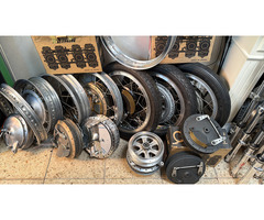 Diverse Renn trommelbremsen