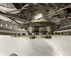 Rob North Triple rear wheel with disc and sprocket. - 4