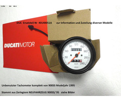 Ducati - Veglia Tachometer von 900SS Modelljahr 1995