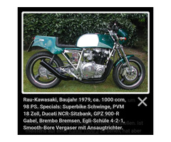 Rau Kawasaki zu verkaufen.