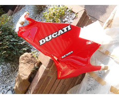 Ducati 900SS Carenata / 91- 92 FAIRING Verkleidung  Schriftzug: schwarz-weiss - 2