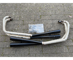 Auspuff anlage CB 500 four 4 in 4 racer caferacer