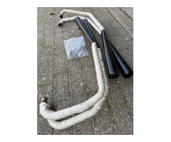 Auspuff anlage CB 500 four 4 in 4 racer caferacer - 2