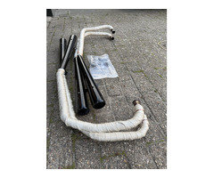 Auspuff anlage CB 500 four 4 in 4 racer caferacer - 3