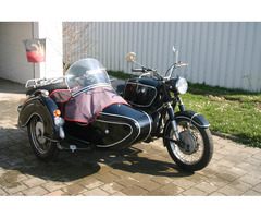 Motorrad R50S, Motor R75/5, Sewitenwagen TR500 Steib