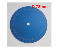 Gradscheiben aus eloxiertem Aluminium, Made in Germany - 3