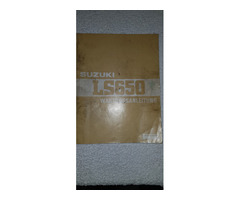 Original SUZUKI Werkstatt Handbuch für LS 650