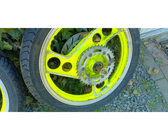 Yamaha RD 350 , RD 250 , Räder Felgen Achse Bremsscheiben - 3