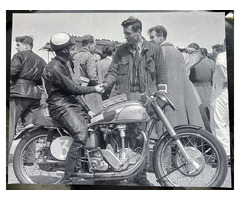 1954 Norton International Clubman. 5th place IoM Junior Clubman TT 1954 - 2