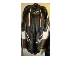 Alpinestars Rennlederkombi Damen Größe 38 WIE NEU schwarz