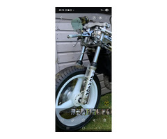 Yamaha TZ 250/350 Gabel mit 36 mm Durchmesser und Harris Gabelbrille gesucht