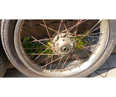 Honda CB 550 / 750 Four Felgen Speichenfelgen 1,85x19 + 2,15x18 - 3