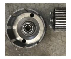 Ducati beveltwin Clutchbasket and hub - 2