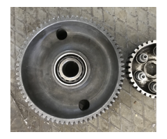 Ducati beveltwin Clutchbasket and hub - 3