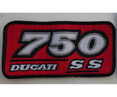 Aufnäher Ducati 750SS  zu verkaufen
