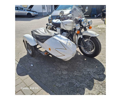 Oldtimer Moto Guzzi Gespann V7 mit Steib Beiwagen - 2