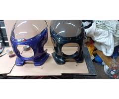 Suzuki GS 1000 S Verkleidung Lenkerverkleidung Halter Scheibe
