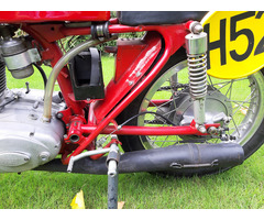 Ducati 250 Oldtimer-Racer, Königswelle bevel - 4